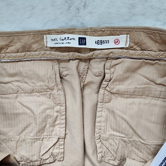 GAP Khaki Pants Wide Leg 6R NWOT - Picture 7 of 10